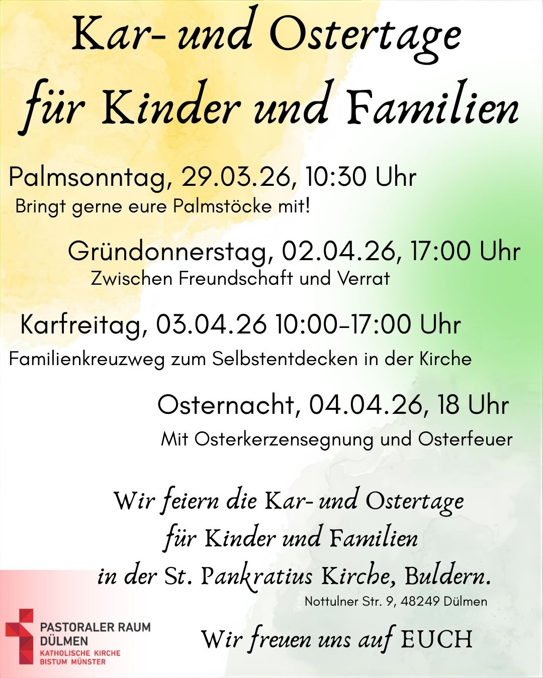 Kar- und Ostertage für Familien