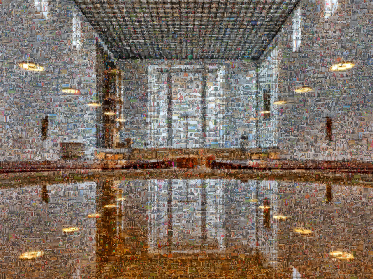 Mosaikbild Abschied Peter Nienhaus